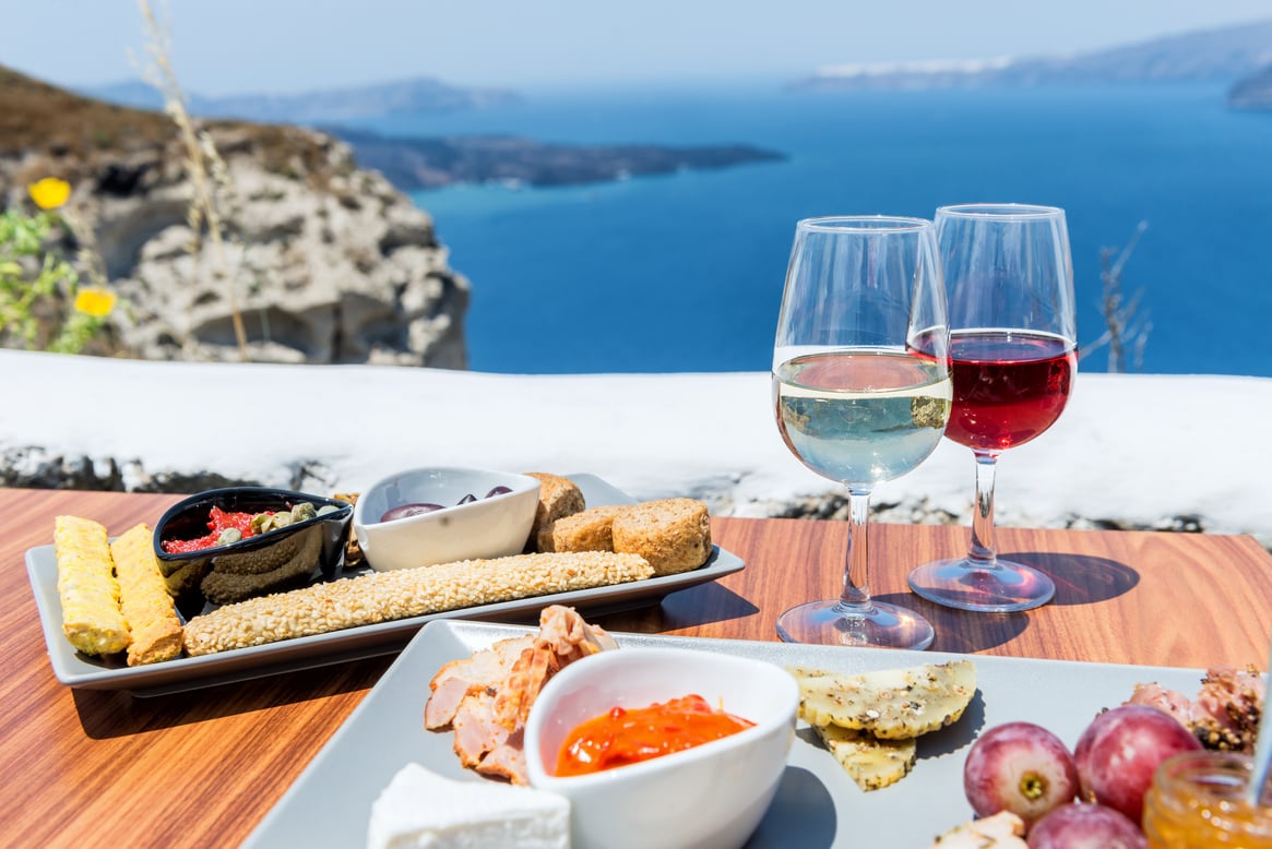 Greek food & wine tasting